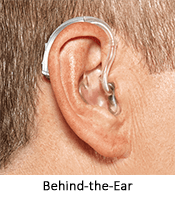 BTE hearing aid at Atlanta ENT