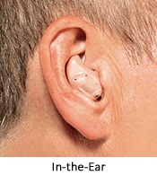 ITE hearing aid at Atlanta ENT